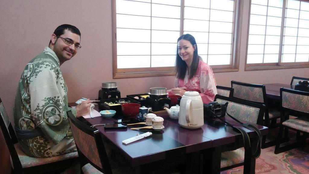 Yudanaka Tawaraya Ryokan Yamanouchi  Bagian luar foto